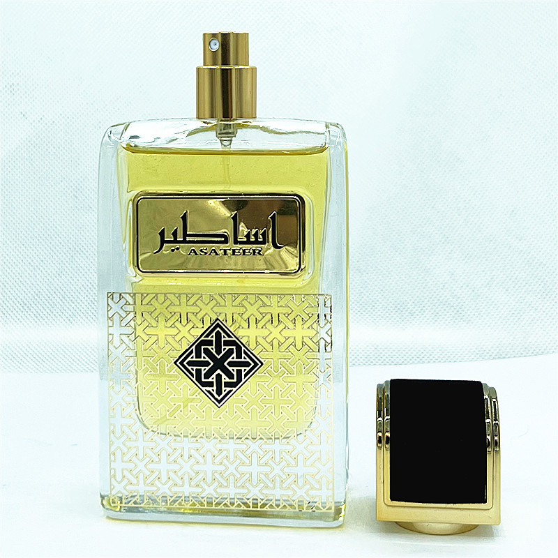 New Creative Cross -border Explosion ASATEER Leather Covers Simple High -end Atmospheric Middle East Arabic Fragrance Perfume Spot Item Picture