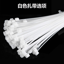 Black and white binding plastic buckle