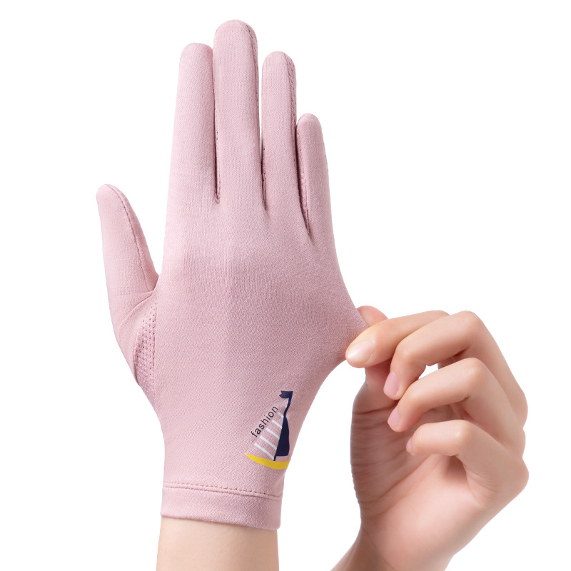 Sun protection gloves for men and women D260 summer outdoor driving and cycling wholesale electric bike anti-slip thin touch screen cycling gloves Application Scenario