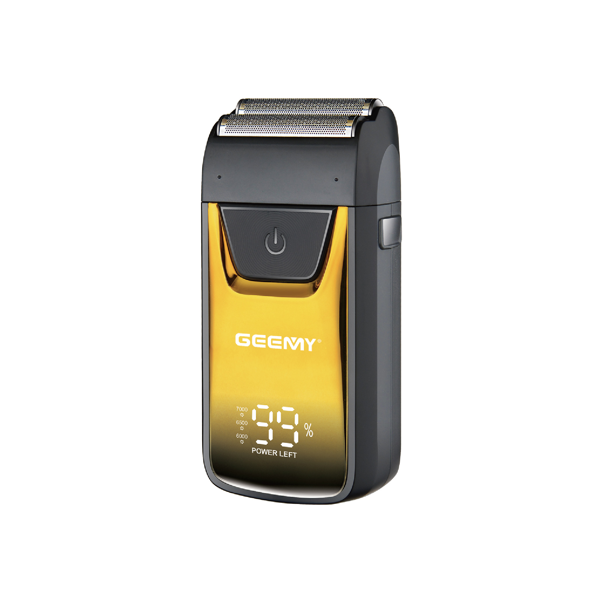 Geemy 9012 Cross-Border Professional Reciprocating Electric Shaver Double Blade Mesh Multi-Function Led Lcd Razor details Picture