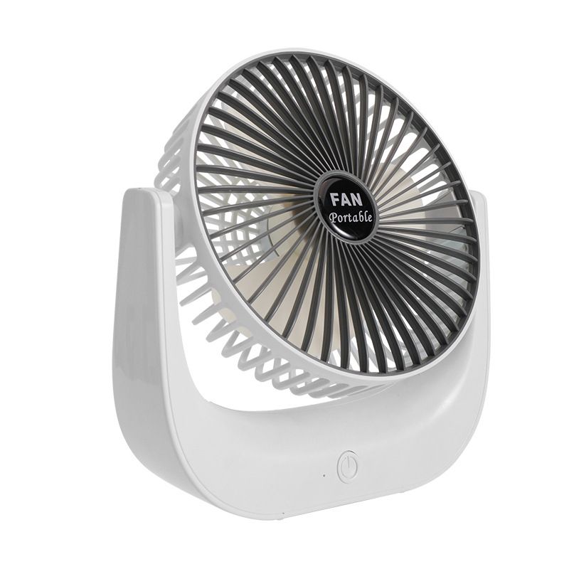 Electric fan, office desktop, double-blade fan, cooling fan, Douyin, the same style as the student dormitory, USB charging small fan Application Scenario