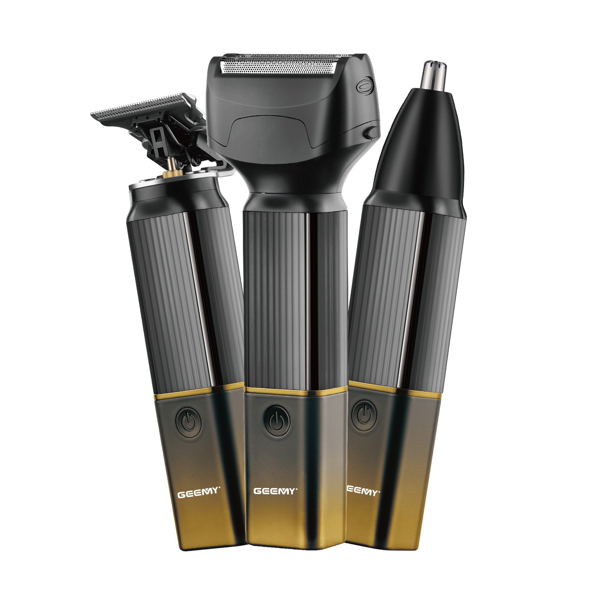 Geemy 8069 Multi-Functional 3-In-1 Hair Clipper Wash Reciprocating Razor Nose Hair Trimmer Specification drawing