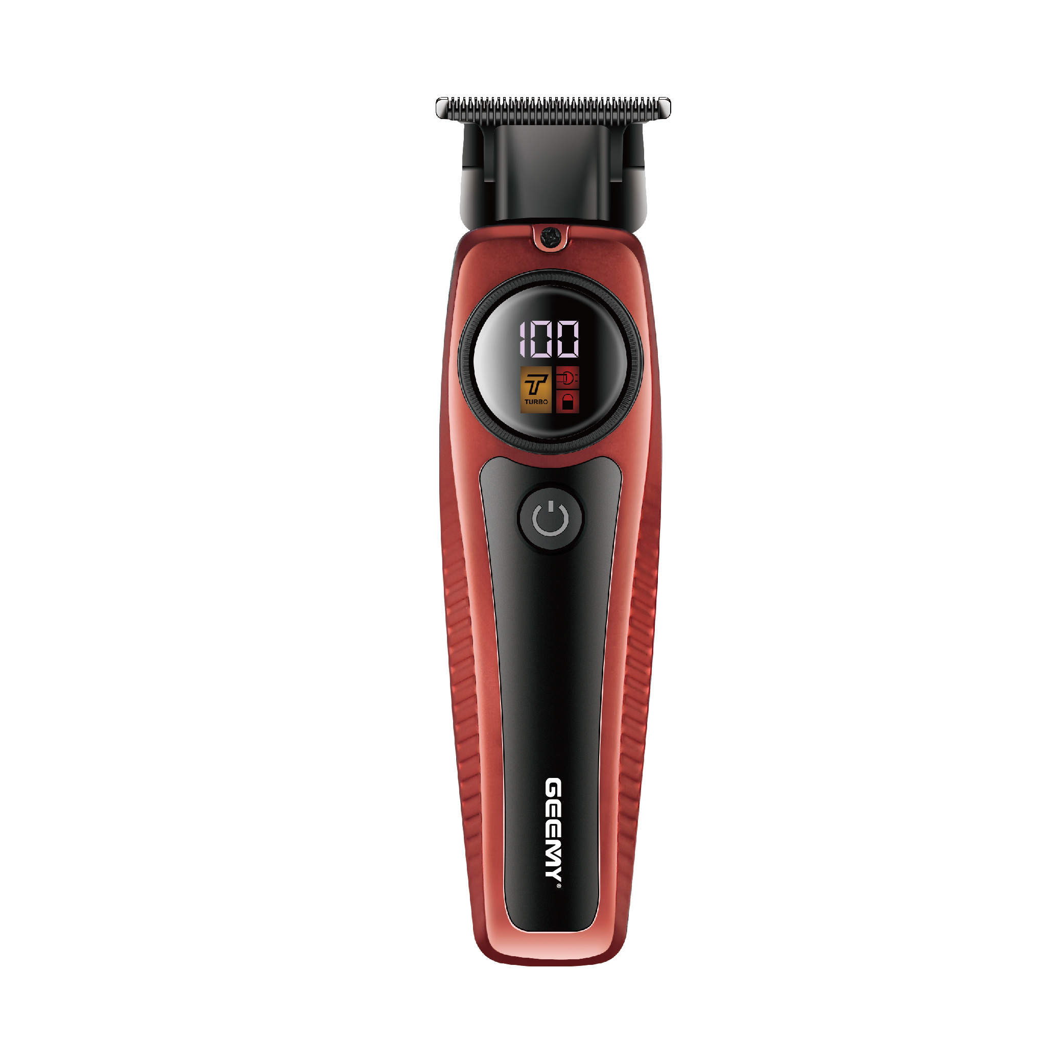 Geemy 8068 Cross-Border Explosive Electric Faders Led Lcd Digital Display Usb Hair Salon Home Hair Clipper Application Scenario
