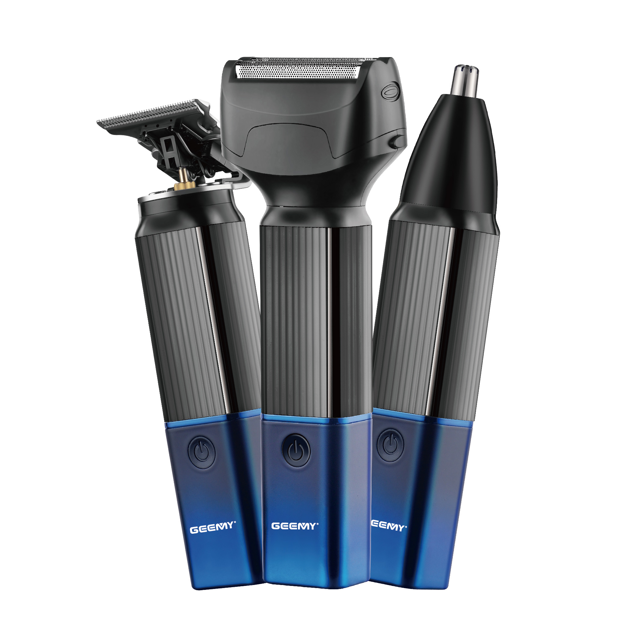 Geemy 8069 Multi-Functional 3-In-1 Hair Clipper Wash Reciprocating Razor Nose Hair Trimmer details Picture