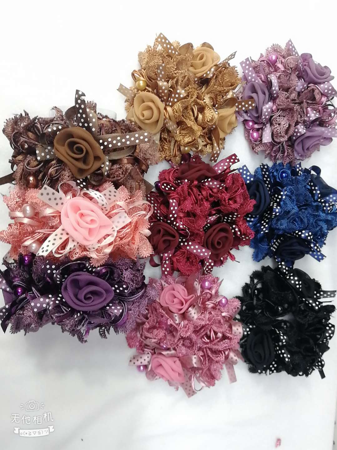 时尚韩版头饰发圈大肠发圈女士发饰发夹头绳皮筋饰品套装多款可选发圈细节图