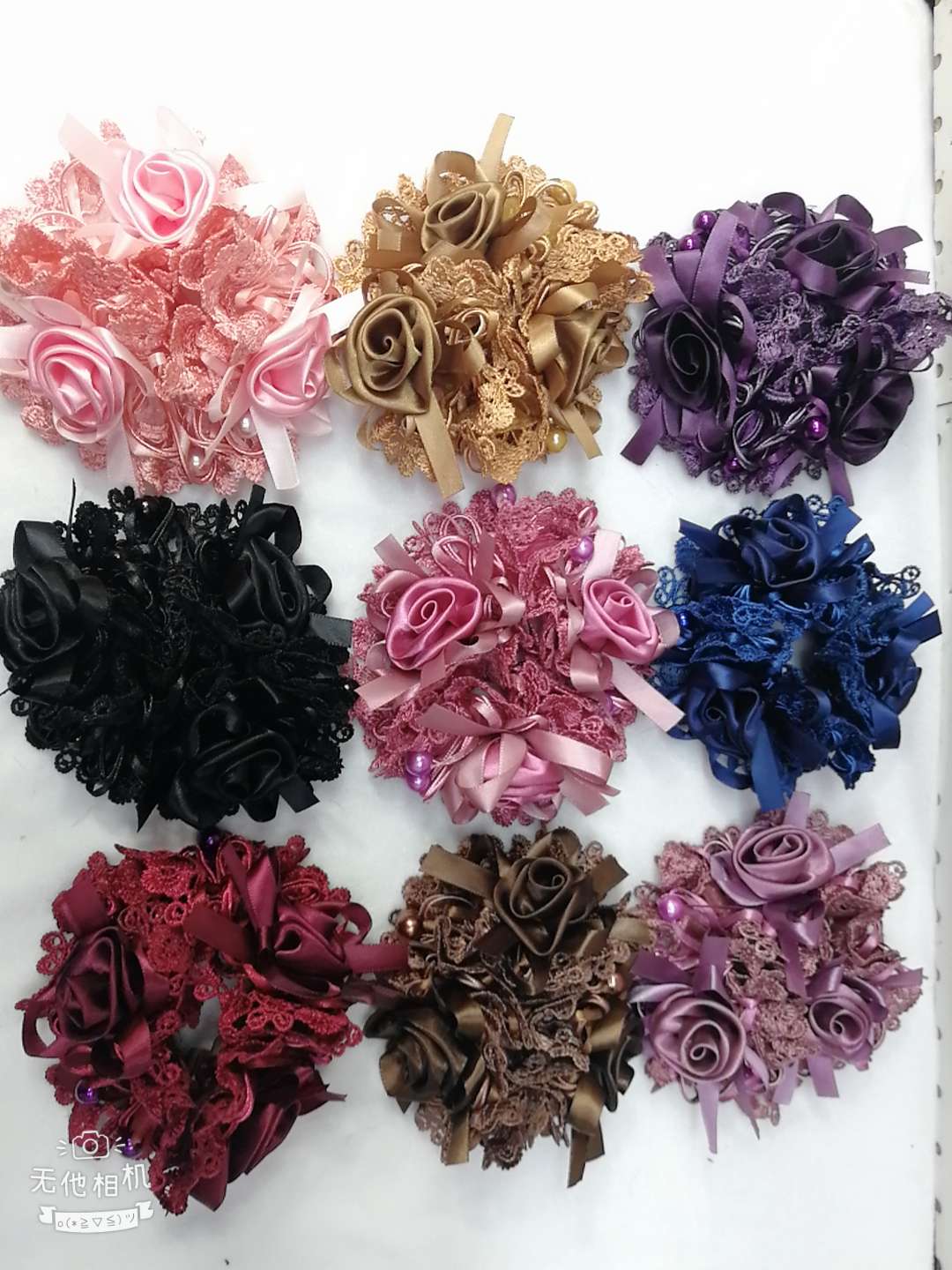 时尚韩版头饰发圈大肠发圈女士发饰发夹头绳皮筋饰品套装多款可选发圈产品图