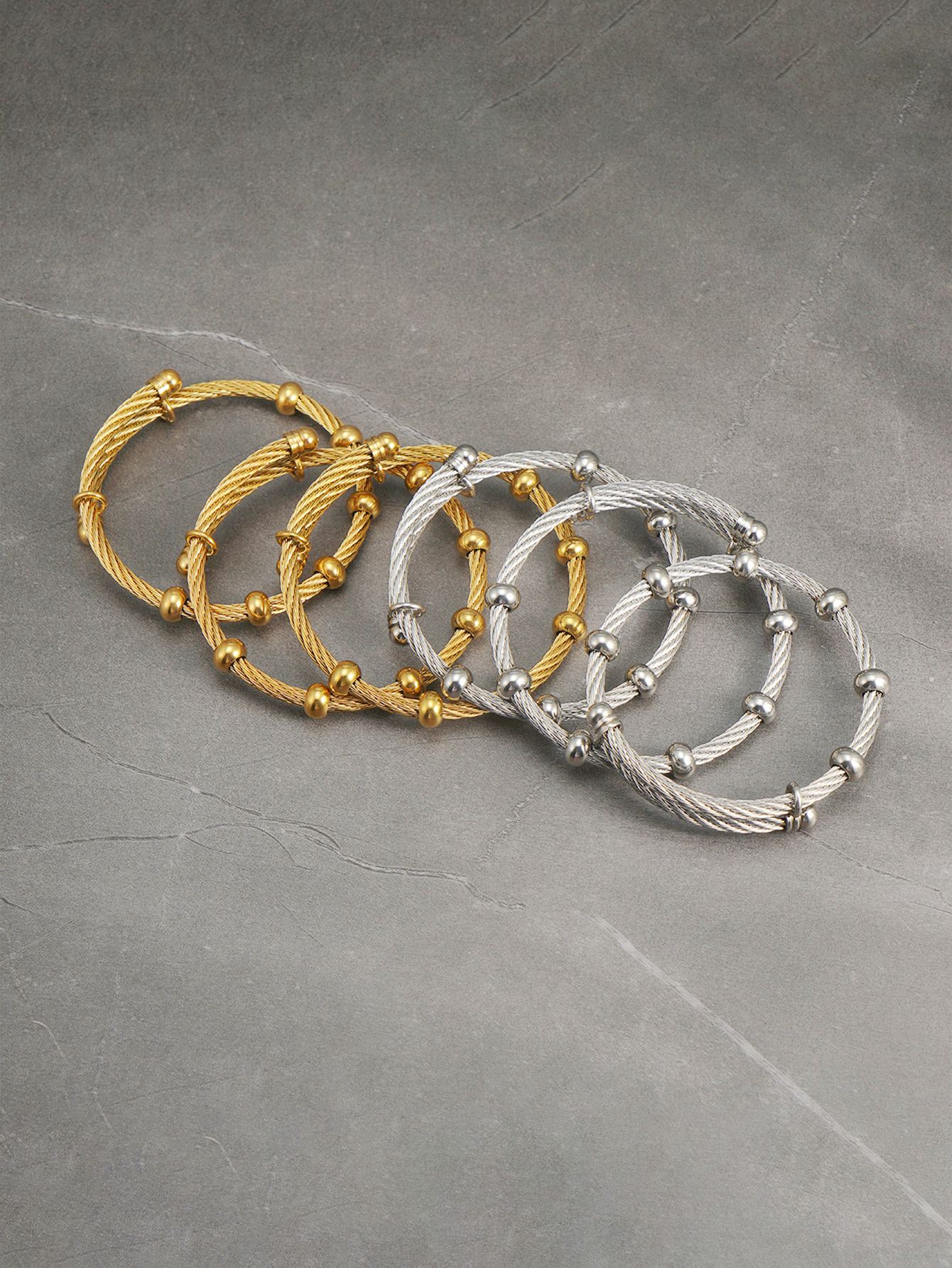 手链/手镯女不规则百搭/手链女不规则百搭/绿松石/潘多拉手饰产品图