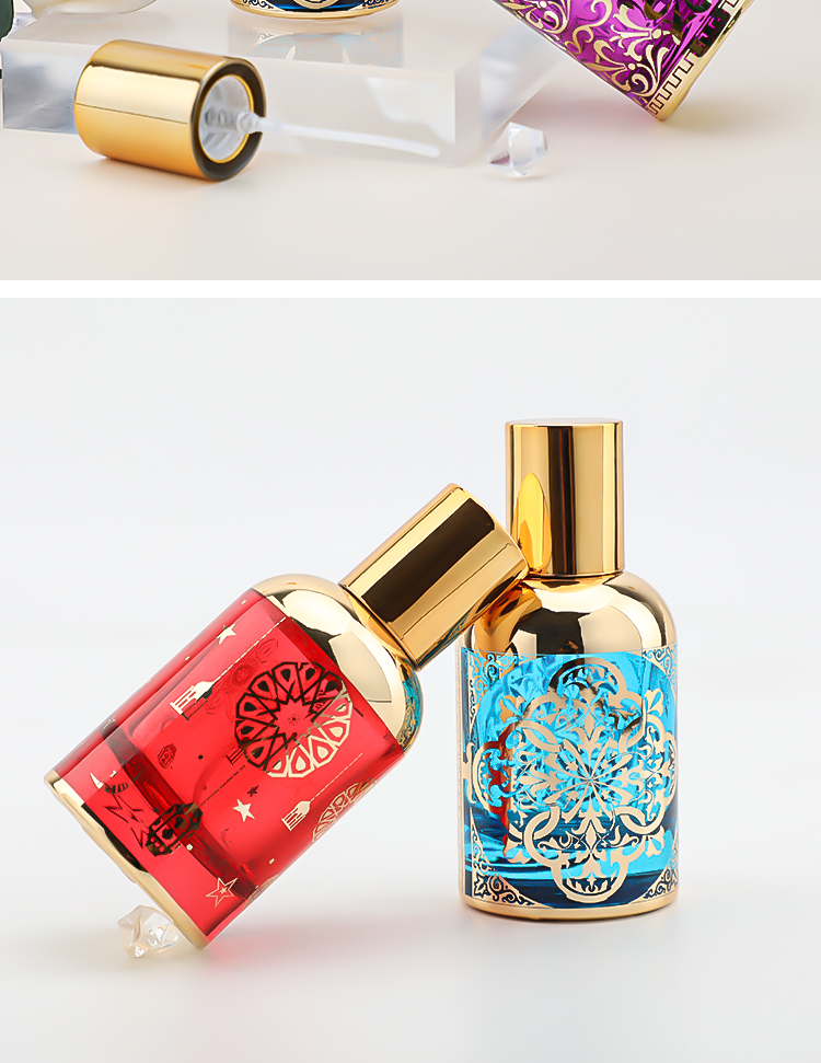 30ml螺口香水瓶空瓶圆柱形瓶小容量便携式玻璃香水瓶乳液瓶详情8