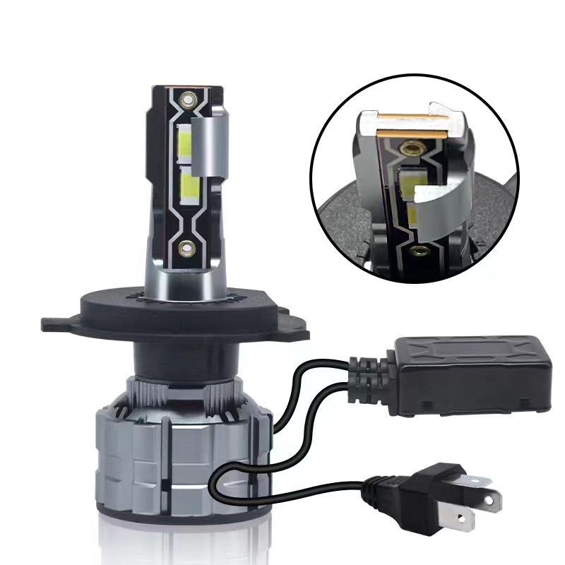 Automotive LED headlights R12, 180W high beams, high-power H4, H7, automotive parts Specification drawing