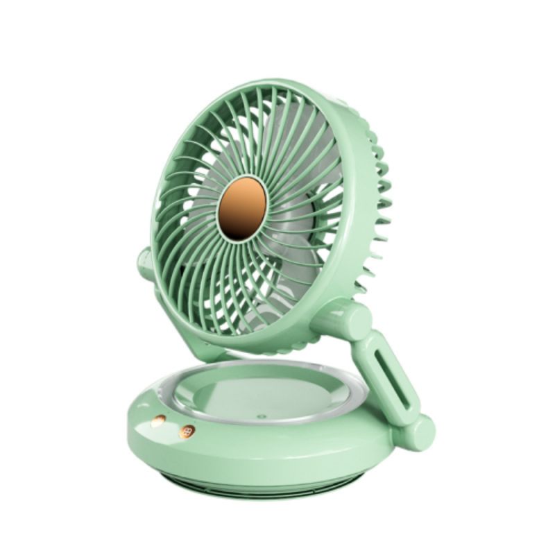 2024 New desktop 90° automatic oscillating electric fan, multi-functional circulating fan, folding light wall-mounted fan Item Picture