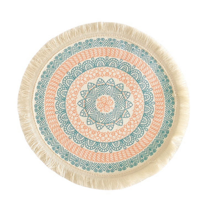 杯垫/餐垫/杯垫硅胶/陶瓷饰品/餐垫pvc白底实物图