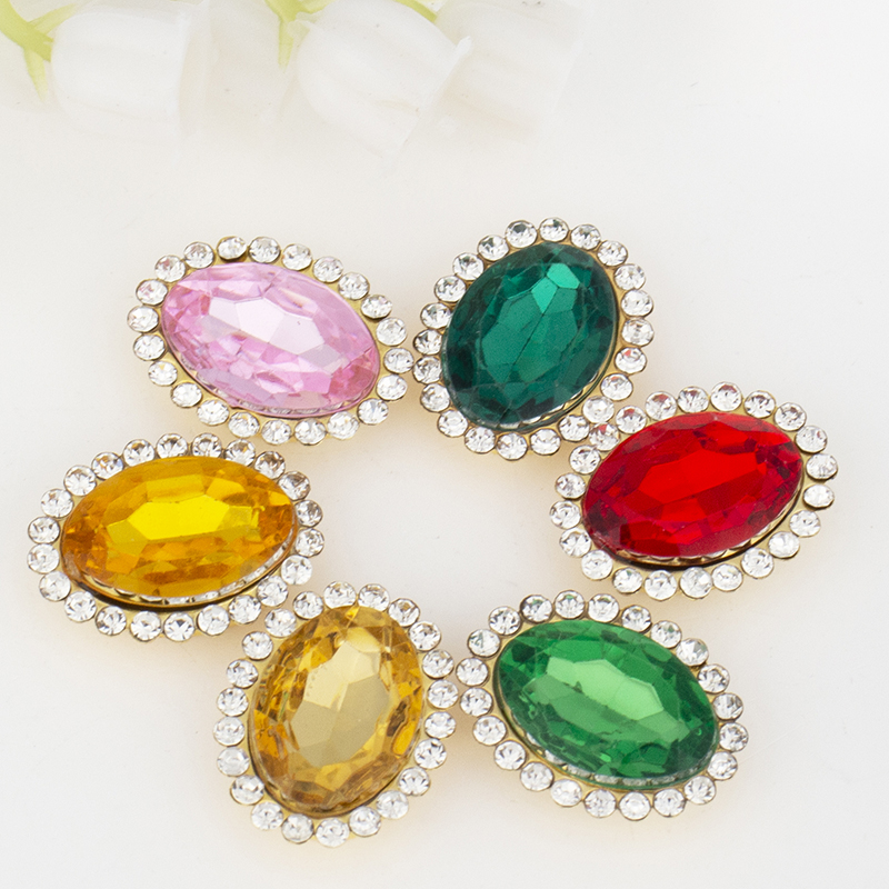 Acrylic flower plate, claw drill, oval hand-sewn drill, sunflower dot drill, DIY hair band, accessory parts, clothing accessories Item Picture