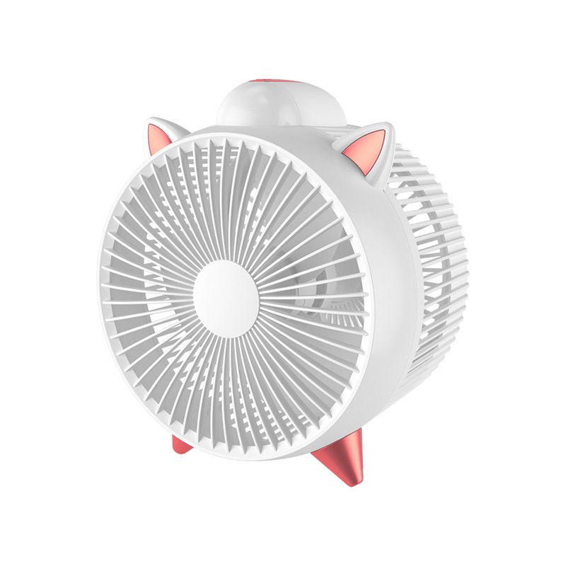 New desktop USB mini fan, portable home desktop fan, strong wind force cartoon mini fan Item Picture