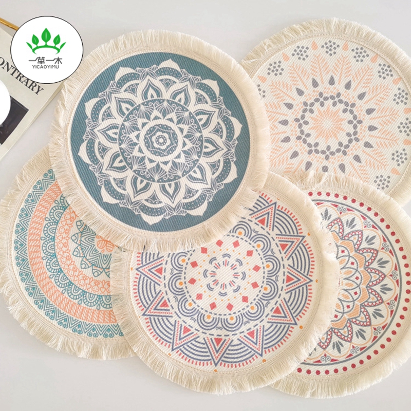 杯垫/餐垫/杯垫硅胶/陶瓷饰品/餐垫pvc产品图