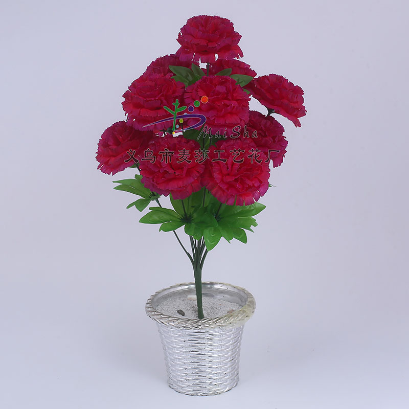 MS-078 Maisha Flower Pieces, Qingming Festival flowers, tomb-sweeping flowers, sacrificial flowers, cemetery flower arrangements, artificial flowers, fake flowers, non-woven fabric, small lilac details Picture