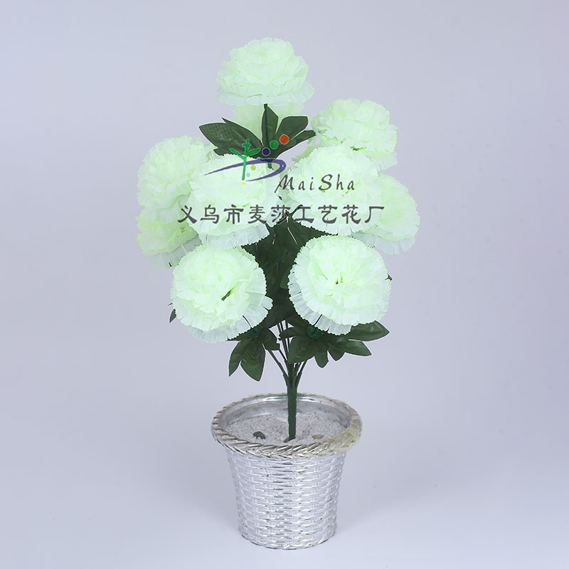 MS-078 Maisha Flower Pieces, Qingming Festival flowers, tomb-sweeping flowers, sacrificial flowers, cemetery flower arrangements, artificial flowers, fake flowers, non-woven fabric, small lilac Item Picture