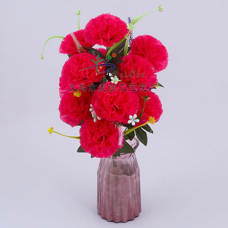 MS-077 Maisha Flower Pieces, Qingming Festival flowers, tomb-sweeping flowers, sacrificial flowers, cemetery flower arrangements, artificial flowers, fake flowers, light silk cloth, small lilacs Specification image