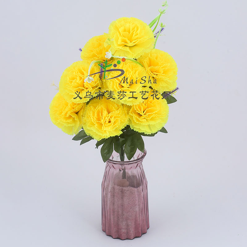 MS-077麦莎花片清明花扫墓花祭祀花公墓插花仿真花假花轻丝布小丁香