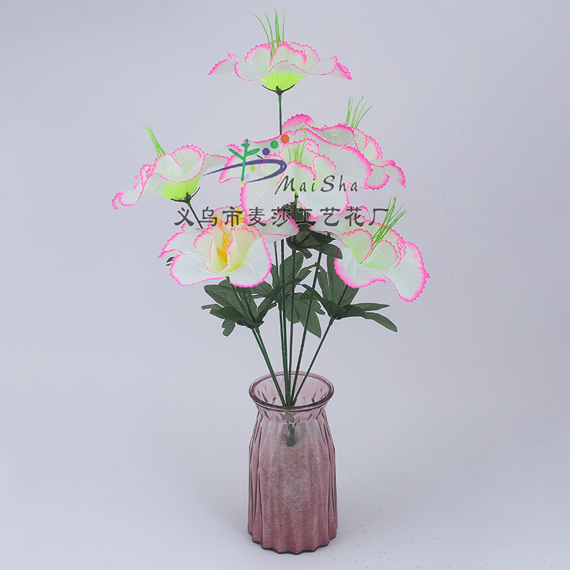 MS-073 Maisha Flower Slices, Qingming Festival flowers, tomb-sweeping flowers, sacrificial flowers, cemetery flower arrangements, artificial flowers, fake flowers, red Kapok Item Picture
