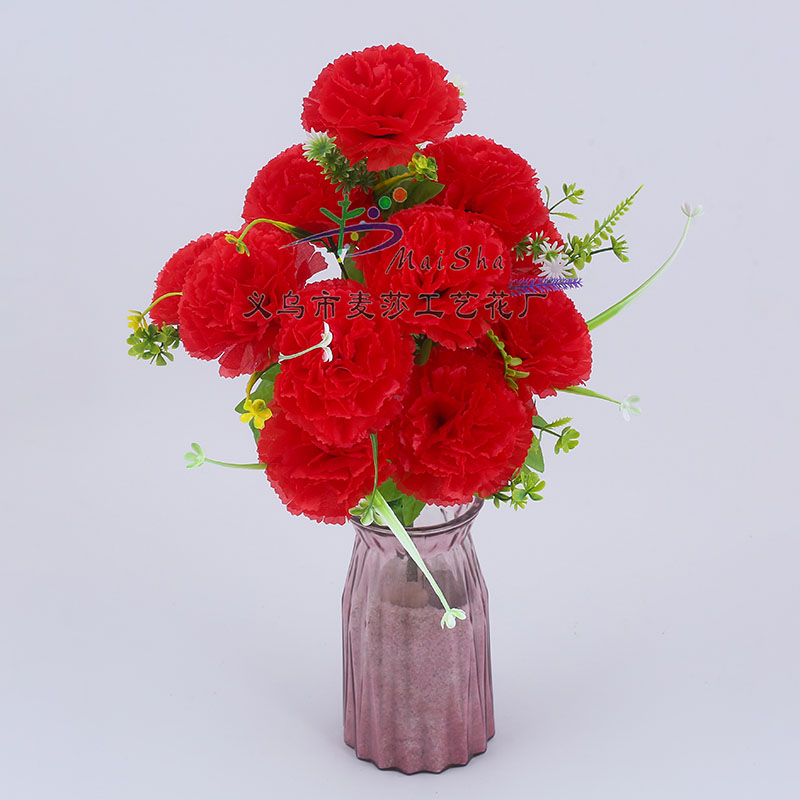 MS-077 Maisha Flower Pieces, Qingming Festival flowers, tomb-sweeping flowers, sacrificial flowers, cemetery flower arrangements, artificial flowers, fake flowers, light silk cloth, small lilacs Item Picture