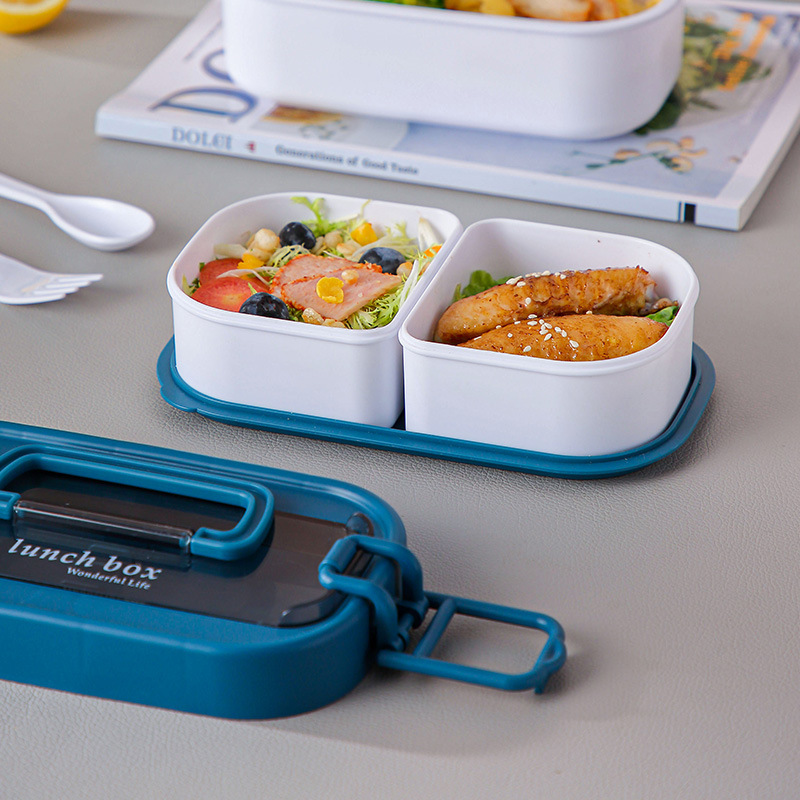 Y87-2274 Multi-layer bento box, sealed leak-proof lunch box, office worker lunch box, portable tableware storage box Specification image