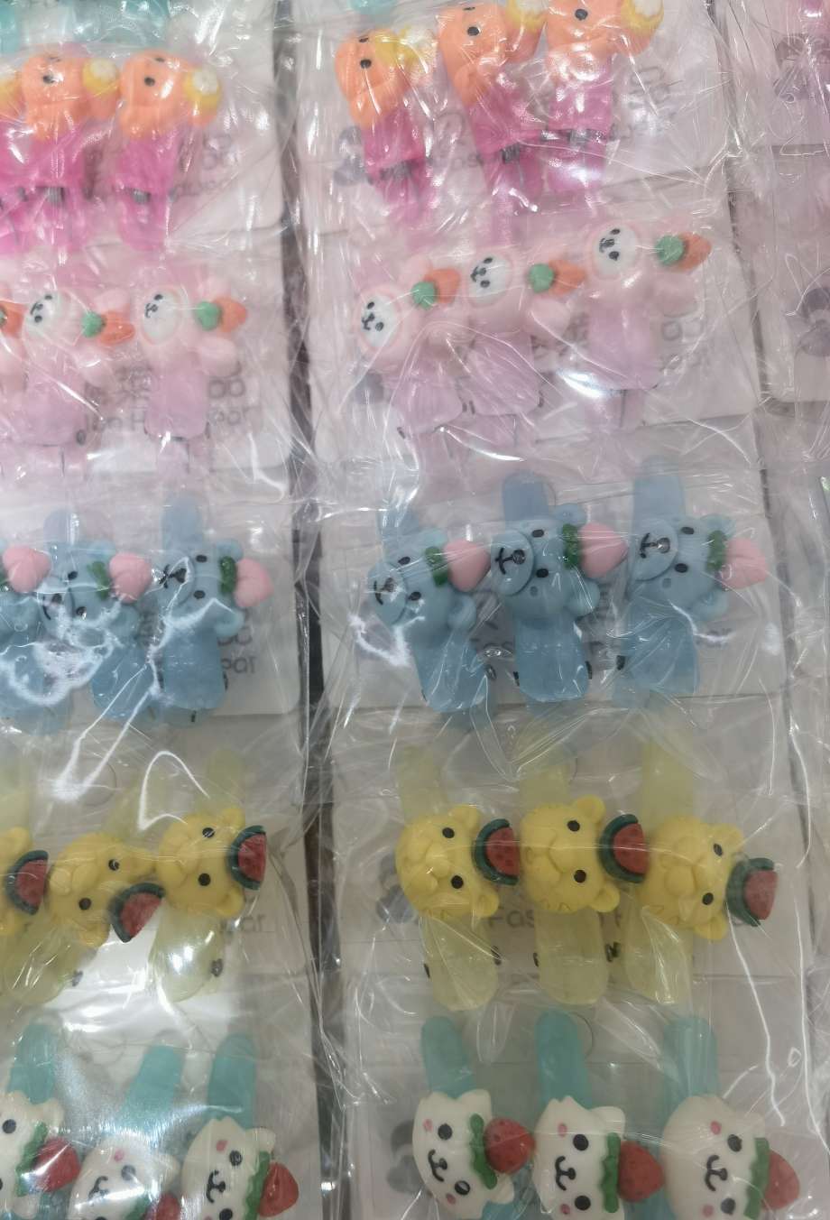 卡通爆款全新款新款热门款限定学生可爱潮流简单bb夹压夹配件压夹卡通热宝款创意美术diy产品