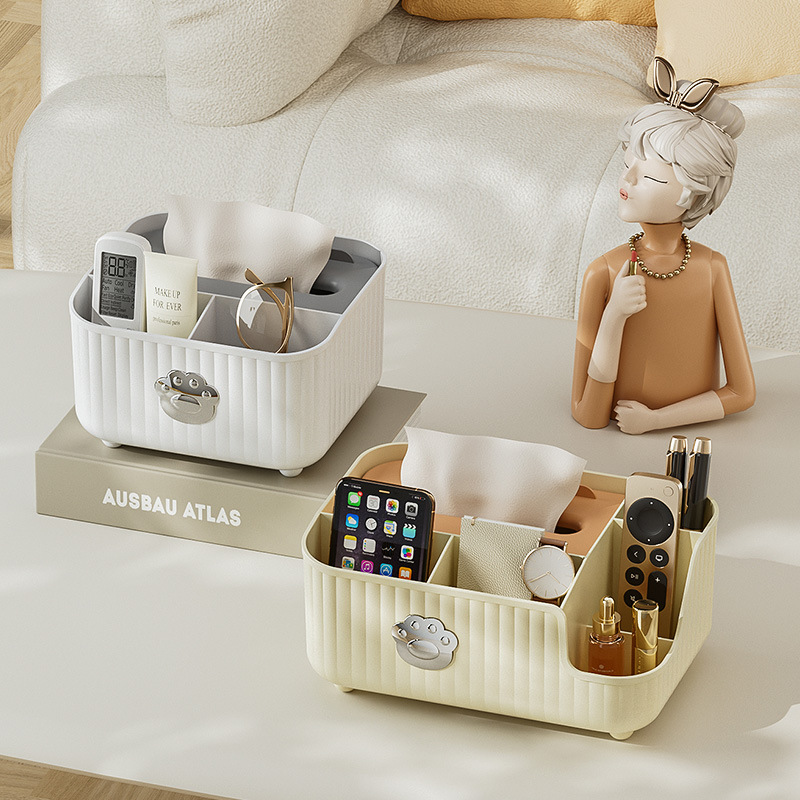 J35-8814# Tissue Box, living room, light luxury, home, dining room, remote control, coffee table, storage box, tissue box, toilet storage box, Tissue box, cute for girls, Glacier pattern tissue box details Picture