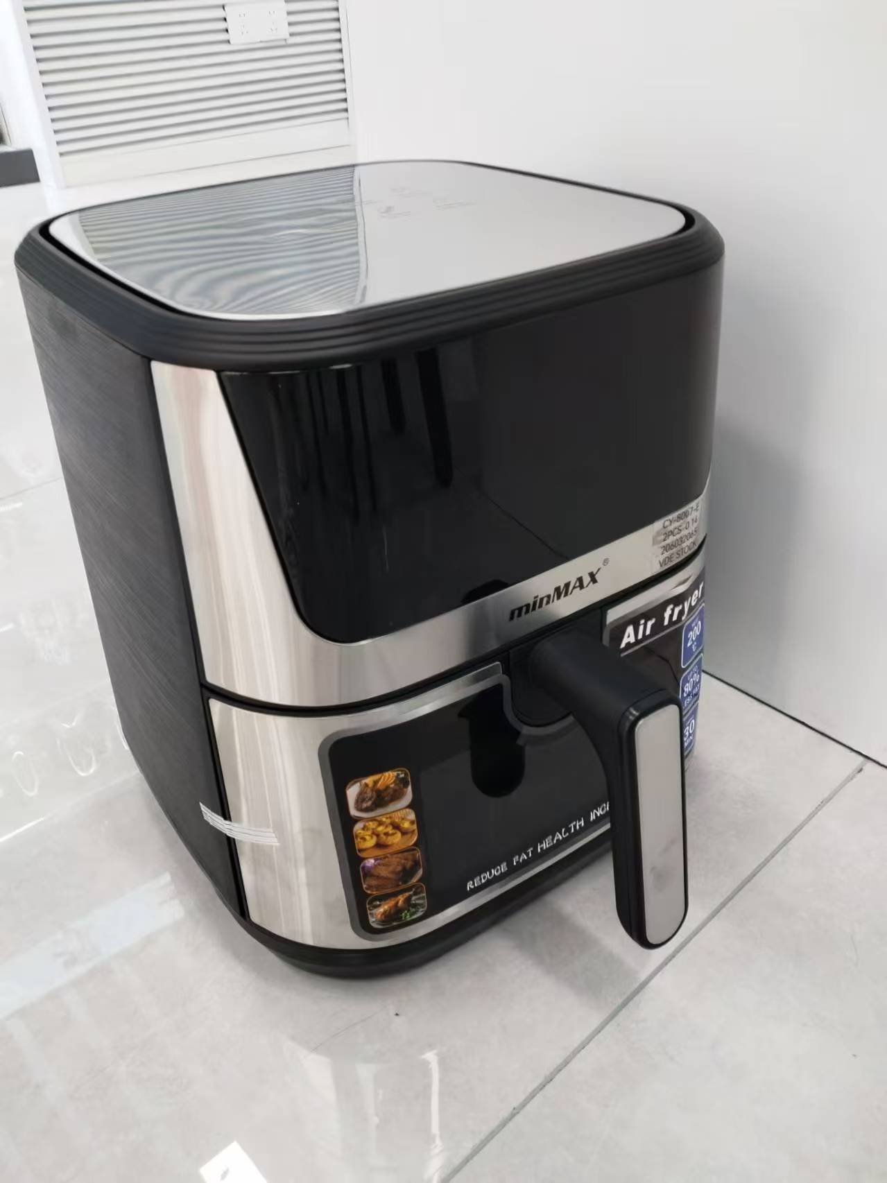 Serie MINMAX electrodomésticos importados freidora de aire doméstica productos importados freidora de aire cocina saludable 8007 detail image 6