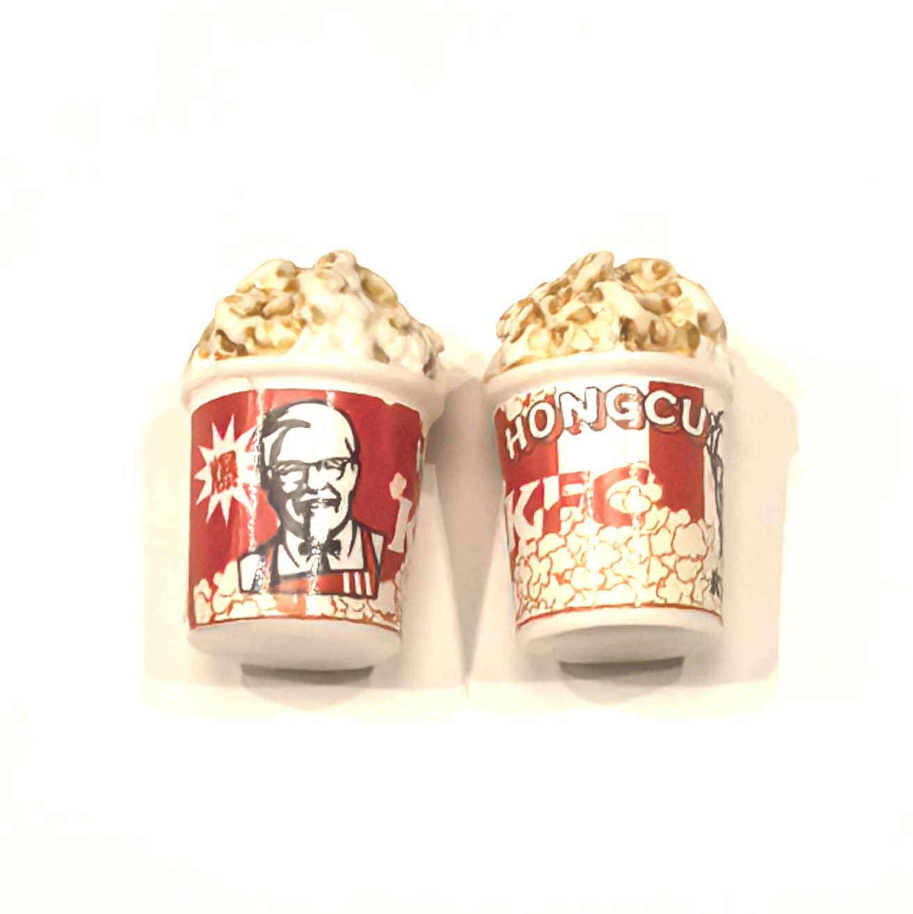 玩具 食玩爆米花树脂配件挂件贴贴乐 超市便利店摆件 仿真吊坠微缩玩具一包500个详情图3