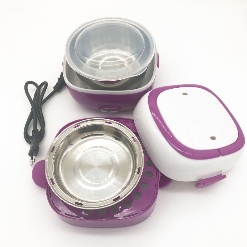 Single-layer steaming and cooking lunch box, portable electric lunch box, stainless steel inner liner, heating lunch box Specification image