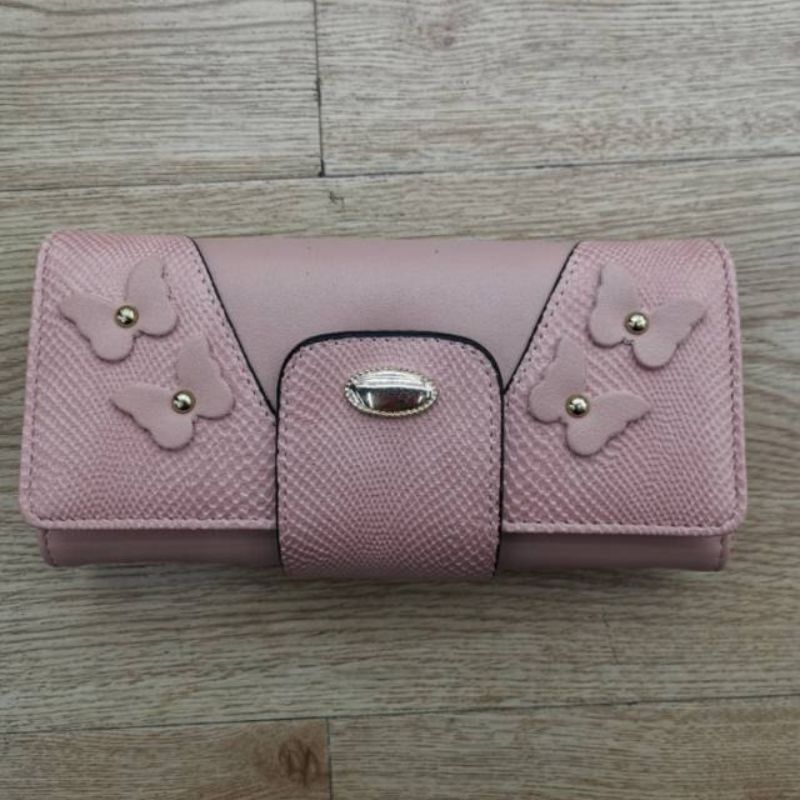 Cartera de mujer cuero de vaca genuino simple cartera de mujer moda función clip de dinero largo bolso de mano cartera de mujer details Picture