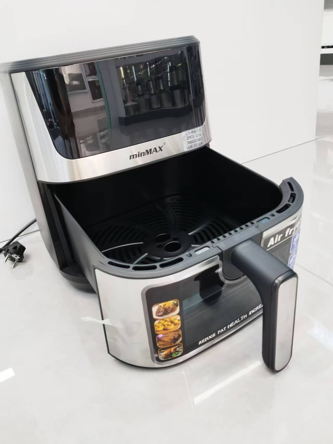 Serie MINMAX electrodomésticos importados freidora de aire doméstica productos importados freidora de aire cocina saludable 8007 detail image 3