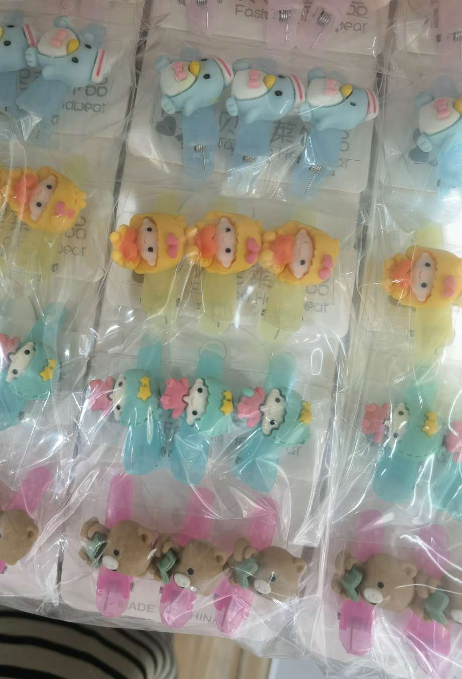 卡通爆款全新款新款热门款限定学生可爱潮流简单bb夹压夹配件压夹卡通热宝款创意美术diy产品详情图2