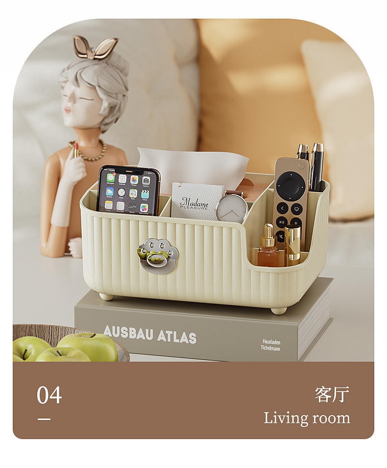 J35-8814# Tissue Box, living room, light luxury, home, dining room, remote control, coffee table, storage box, tissue box, toilet storage box, Tissue box, cute for girls, Glacier pattern tissue box detail image 10