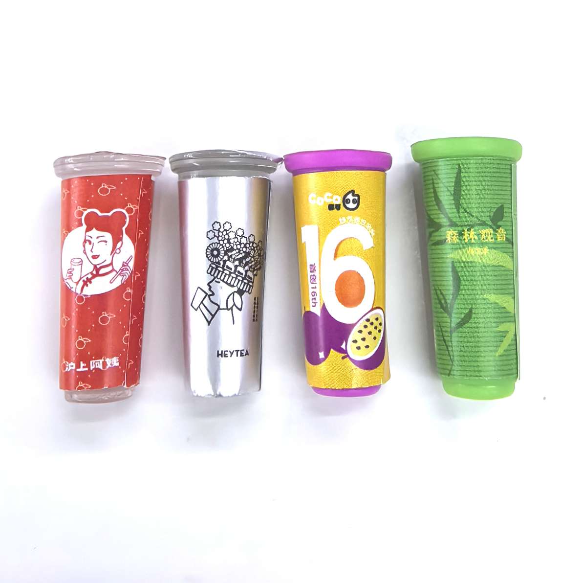 动植物仿真模型玩具 儿童互动游戏玩具创意礼品 超市便利店摆件 树脂配件摆件 挂件吊坠 过家家贴贴乐奶茶杯一包500个详情图8