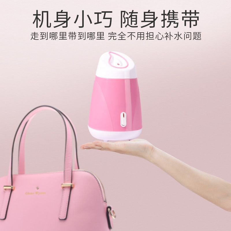 热喷蒸脸器家用洁面仪补水仪跨境毛孔清洁器美容喷雾器面部加湿器产品图