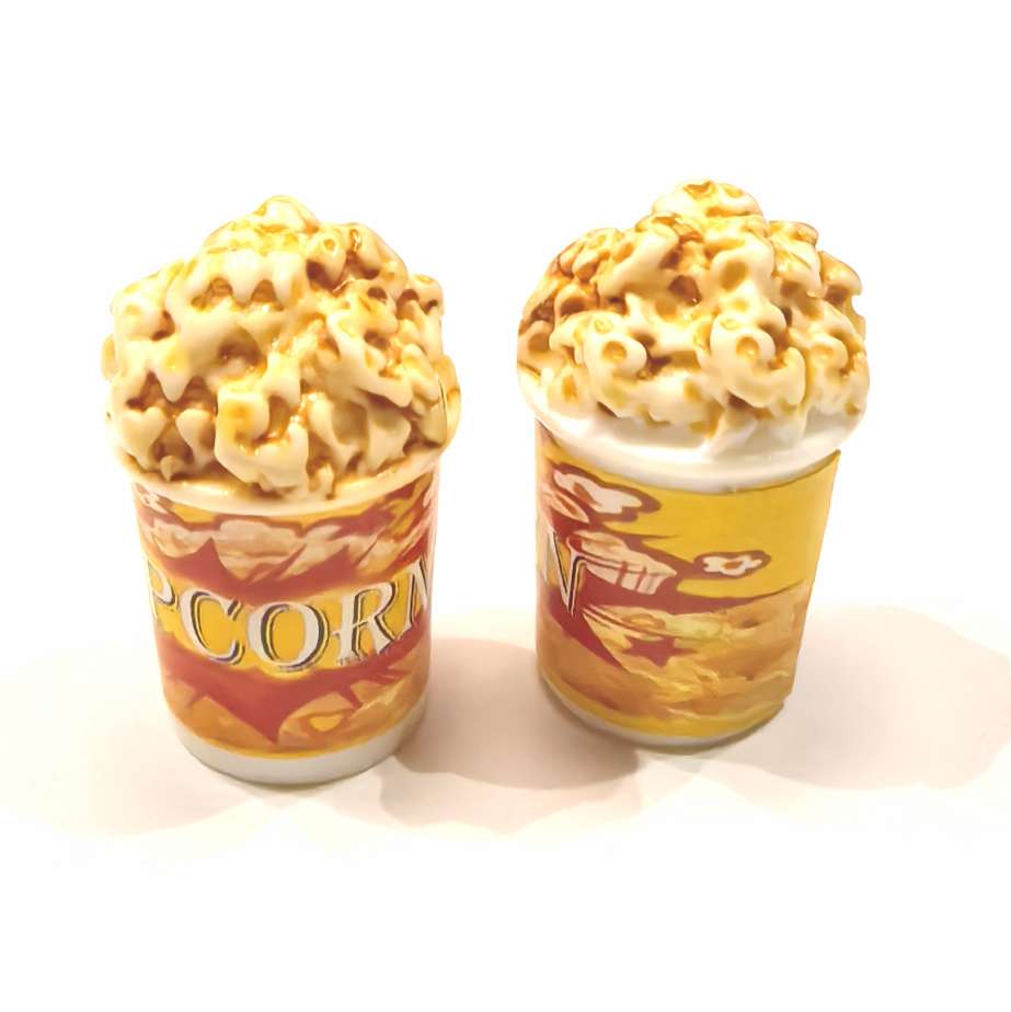 玩具 食玩爆米花树脂配件挂件贴贴乐 超市便利店摆件 仿真吊坠微缩玩具一包500个详情图4