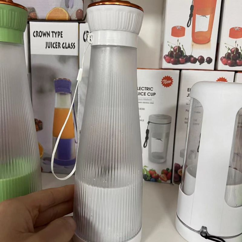 New portable electric crown juicer, wine bottle juicer, water cup juice blender Specification image