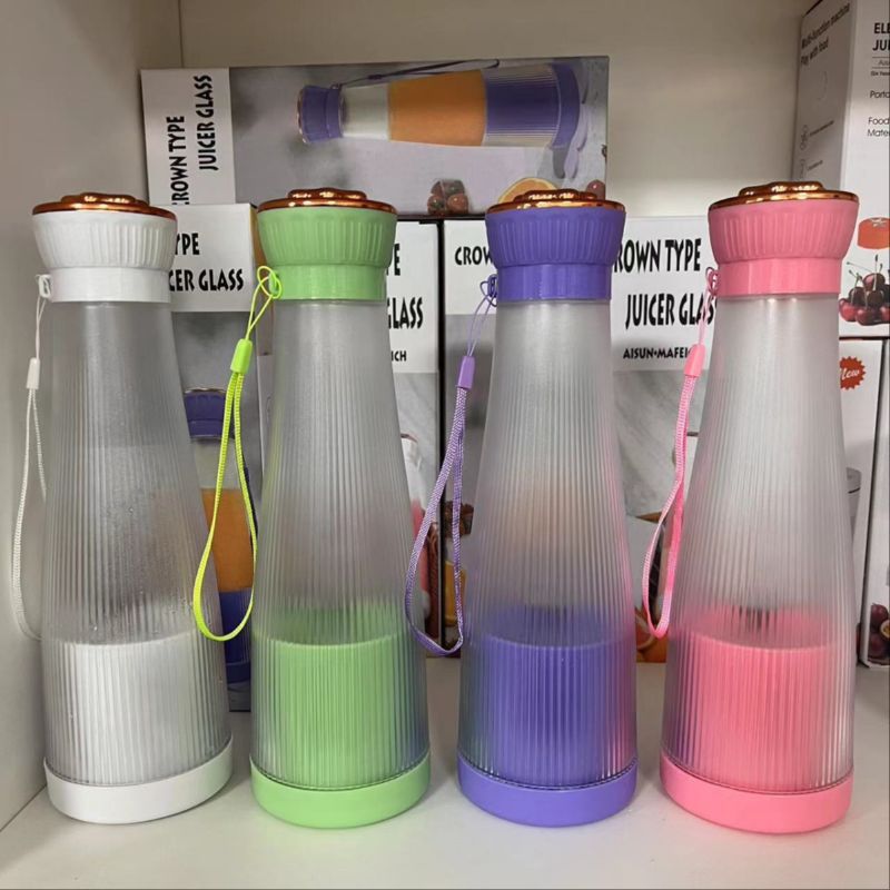 New portable electric crown juicer, wine bottle juicer, water cup juice blender