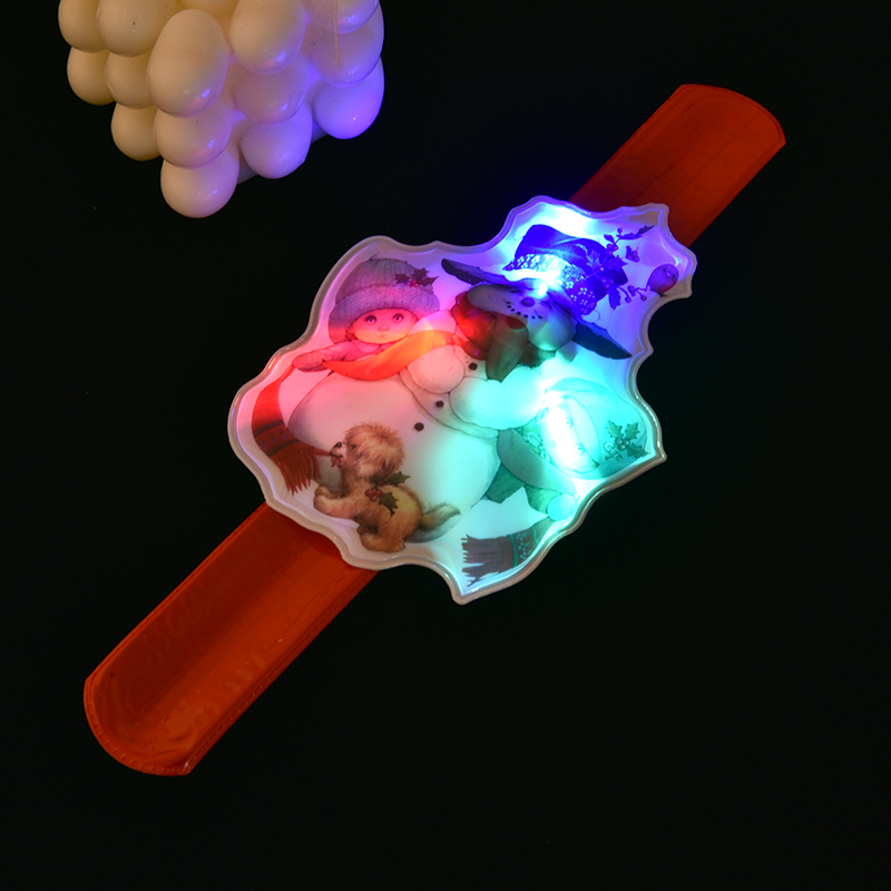 闪光拍拍圈万代发光玩具摆摊小学生玩具夜光玩具盲盒