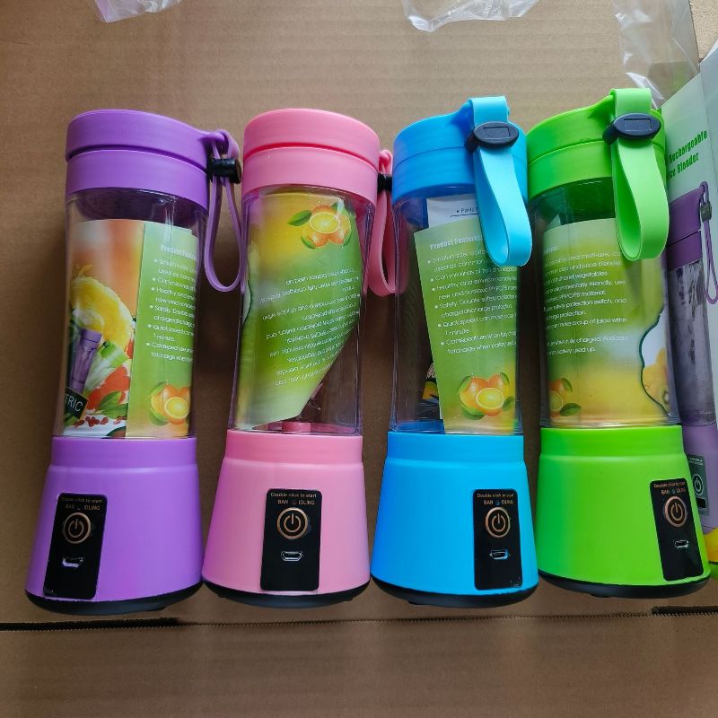 Home mini fruit juicer, small rechargeable portable juicer, electric juicer with a cup details Picture