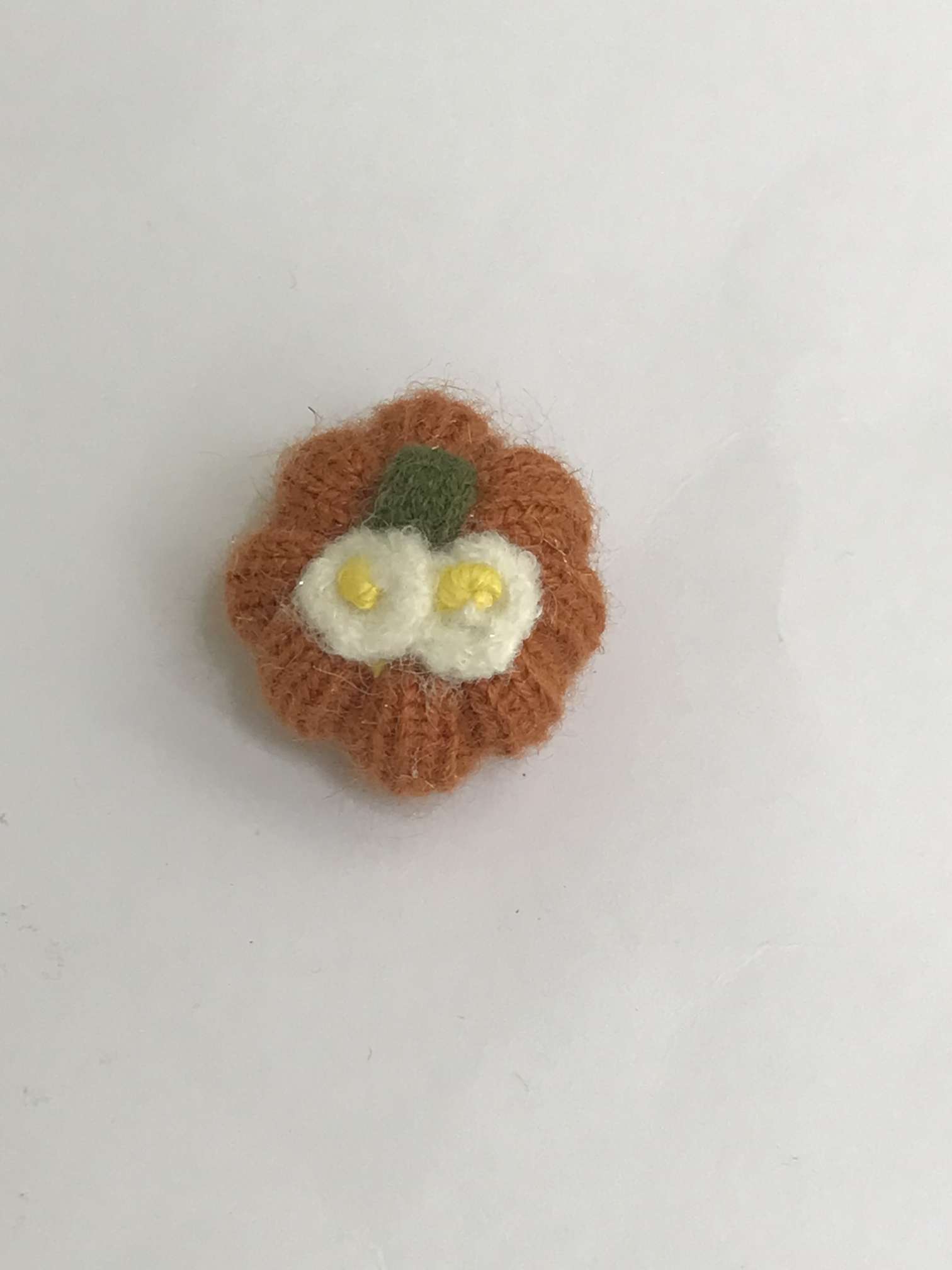 New autumn and winter children's clothing with embroidered wool, small pumpkin, hair clips and hair ties accessories detail image 3