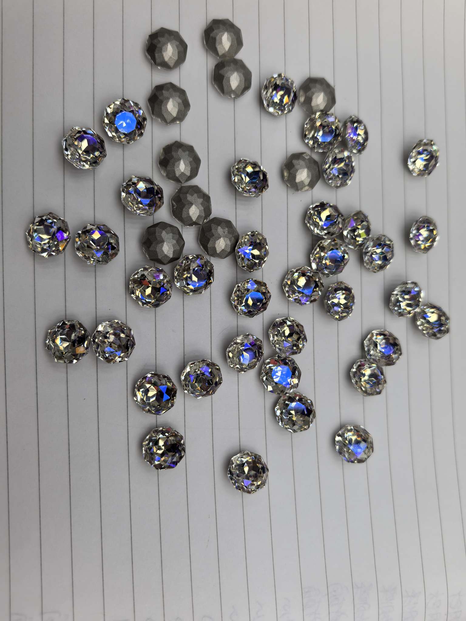 Nail art Jinli Crystal Relief 8*10 egg-shaped 011 wearable nail art nail stickers detail image 4