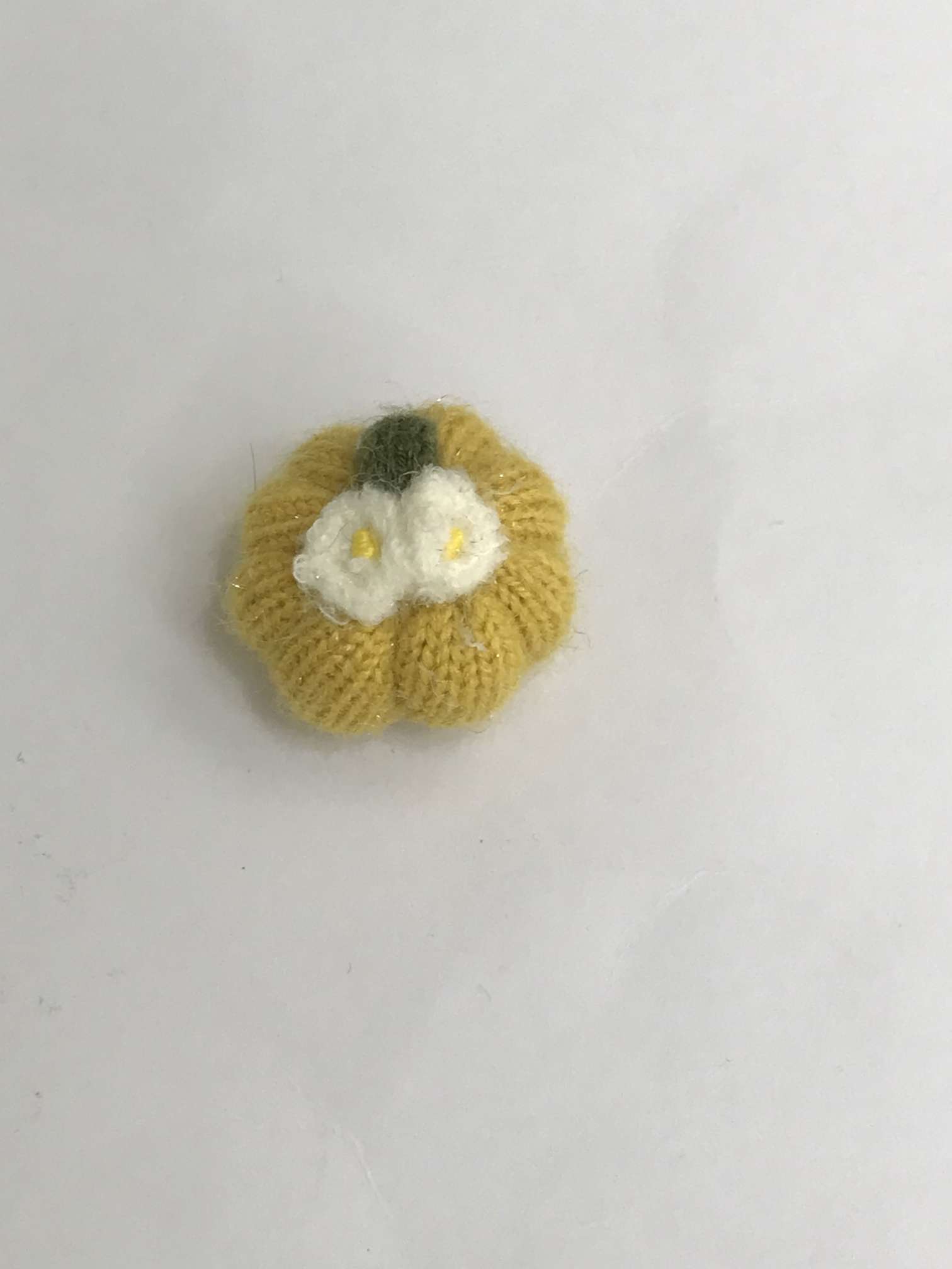 New autumn and winter children's clothing with embroidered wool, small pumpkin, hair clips and hair ties accessories detail image 2