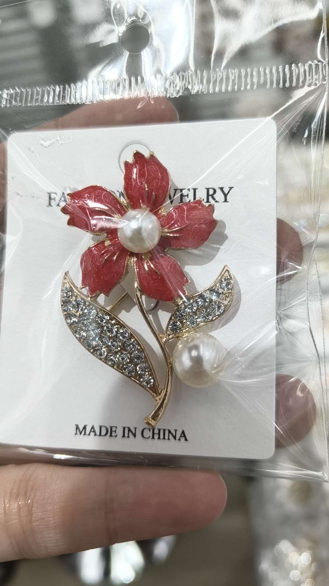 Paint A Small Oil Brooch