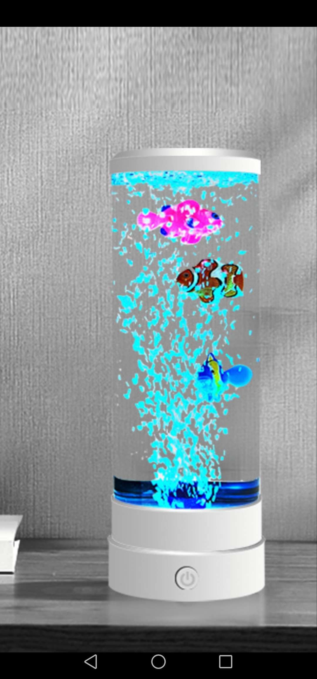 装饰摆件装饰灯LED小夜灯创意礼品氛围灯卧室usb气泡鱼灯 详情图2