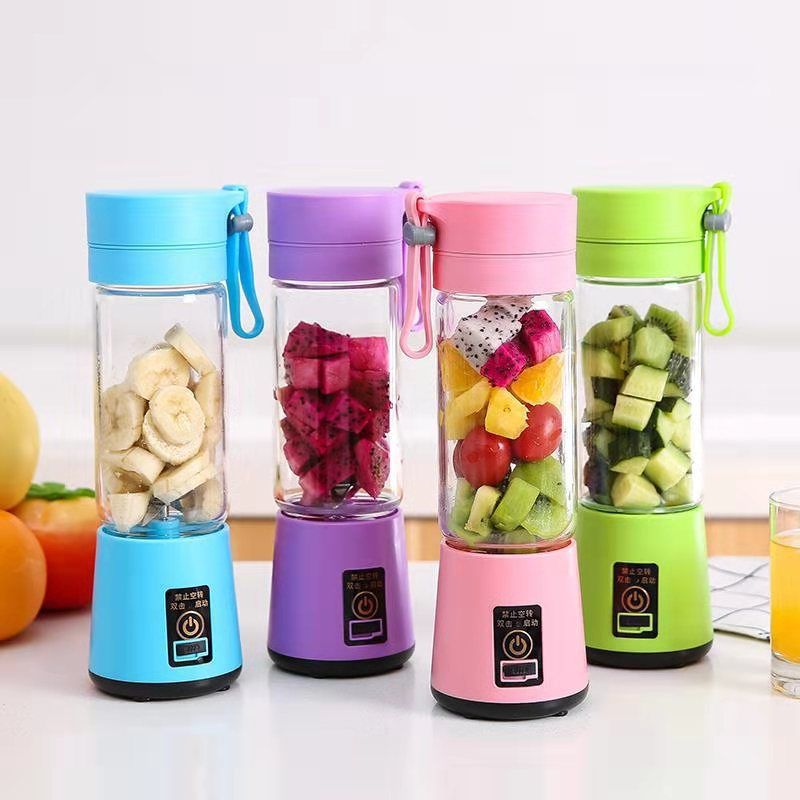 Home mini fruit juicer, small rechargeable portable juicer, electric juicer with a cup Specification image