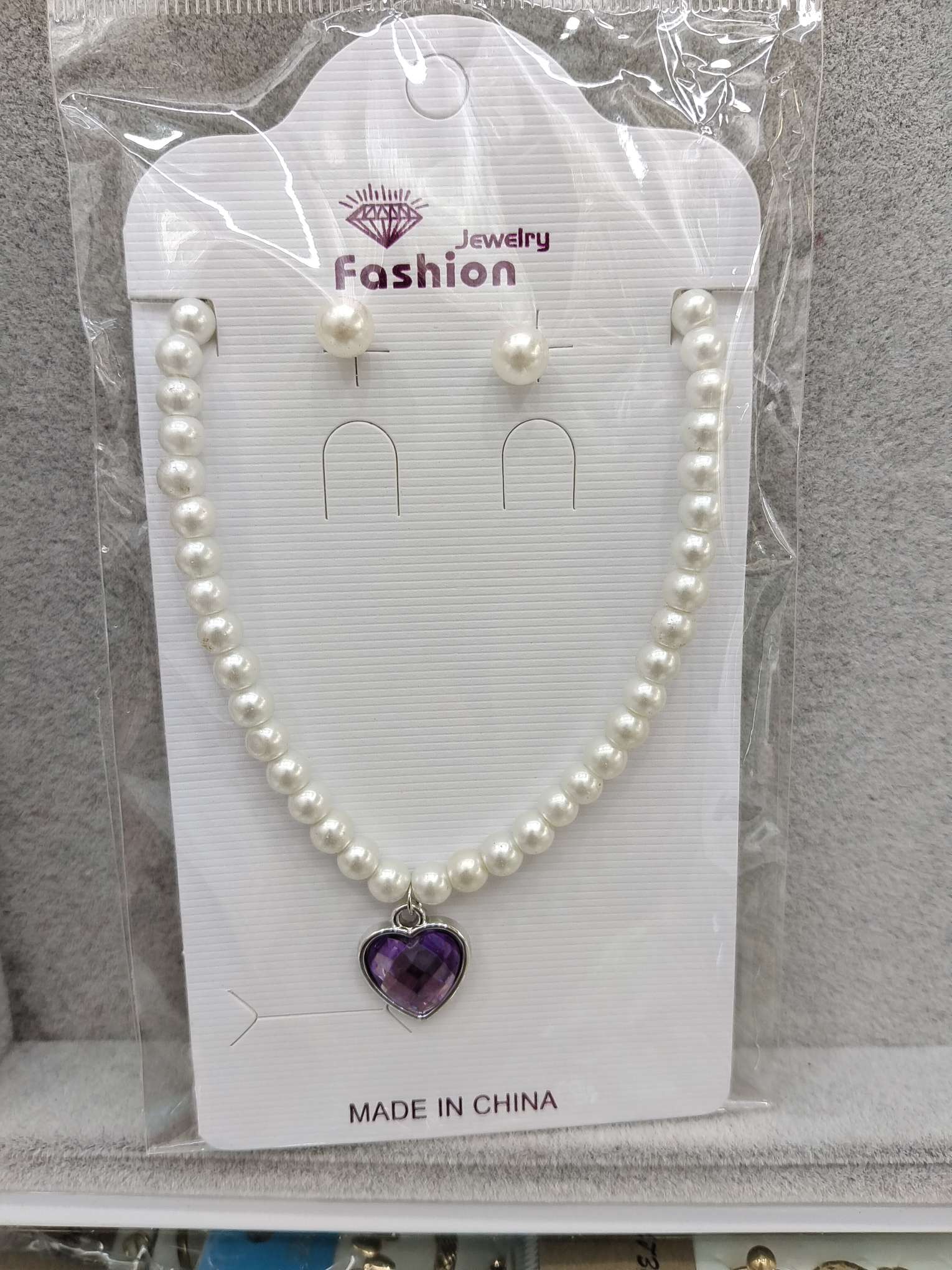 珍珠项链细节图
