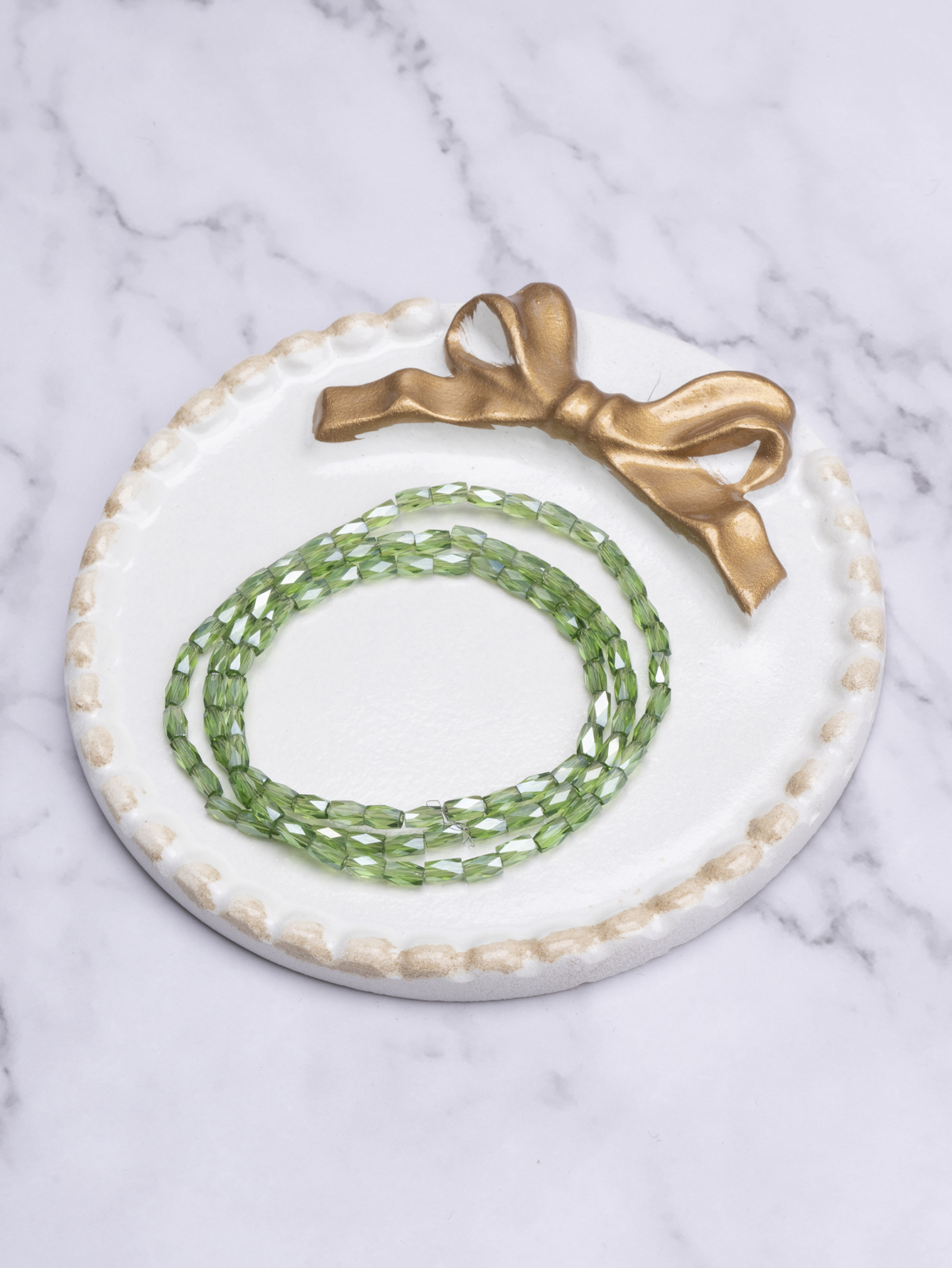 怡玮水晶 国产水晶 玻璃珠 2*4m-002 饰品配件Diy