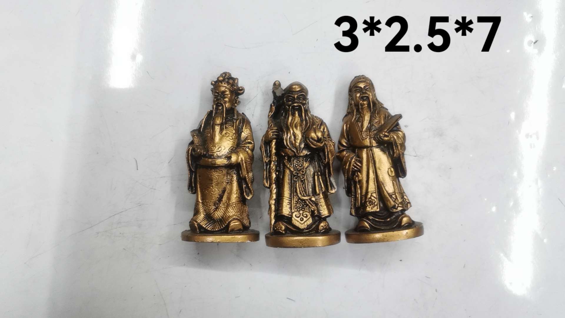树脂福禄寿三仙，各种尺寸都有